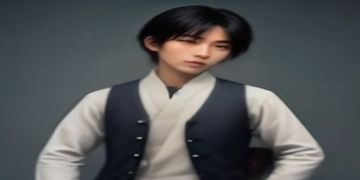 COS写真拍摄现场，创作者穿着精致动漫角色服装在专业灯光下拍摄，体现福利姬COS内容类型